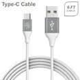 thumbnail image 1 of Universal Fast Charge 6Ft 2.4Amp Type-C USB Two Tone Cable, 1 of 2