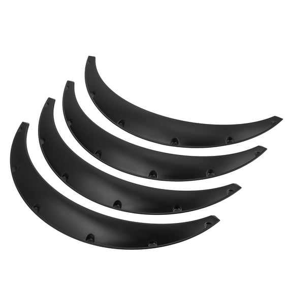 Universal Fender Flares Front & Rear Fender Flares Over Wide Body Wheel Arches, 4Pcs