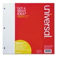 thumbnail image 1 of Universal Filler Paper, 3-Hole, 8.5 x 11, Medium/College Rule, 200/Pack -UNV20921, 1 of 4