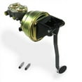 thumbnail image 1 of Universal Firewall 7 in. Dual Brake Pedal Kit Disc & Disc Small Oval Chrome Pad, 1 of 1