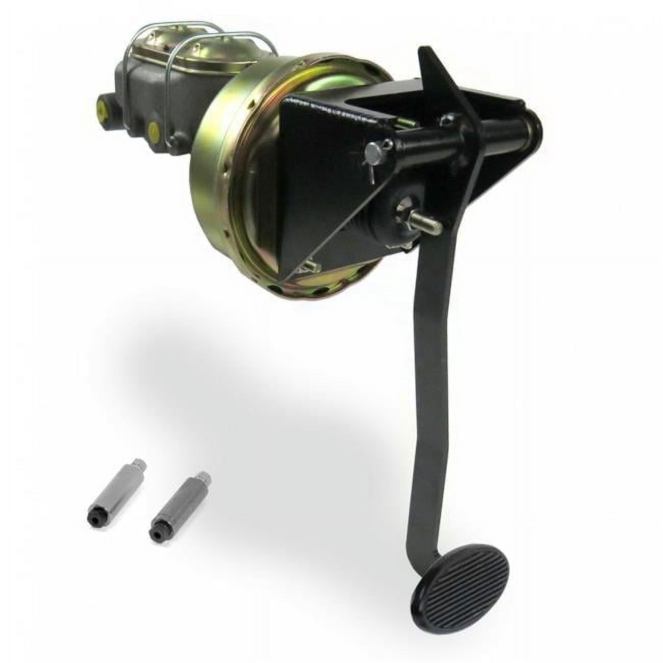 Universal Firewall 8 in. Single Brake Pedal Kit Disc & Disc Small Oval ...