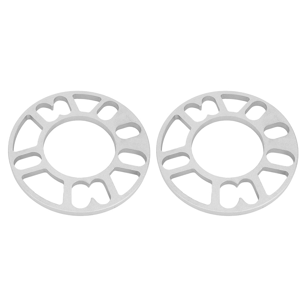 Universal Fit 2Pcs 10mm Aluminum Alloy Wheel Spacers Shims for 4/5 Stud