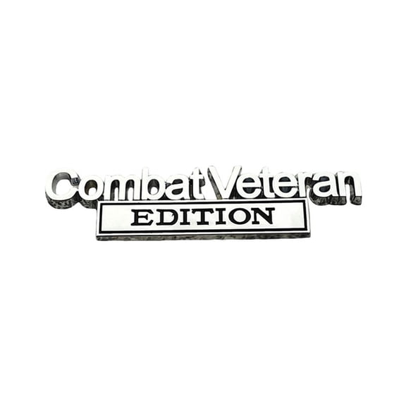 Universal Fit 3D Metal Car Emblem Decal Sticker for Exterior Vehicle Customization and Decoration