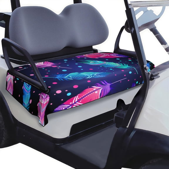 Universal Fit 51" x 31" Golf Cart Bench Seat Cover, Microfiber Towel for EZGO, Club Car Precedent, Yamaha Drive, Icon