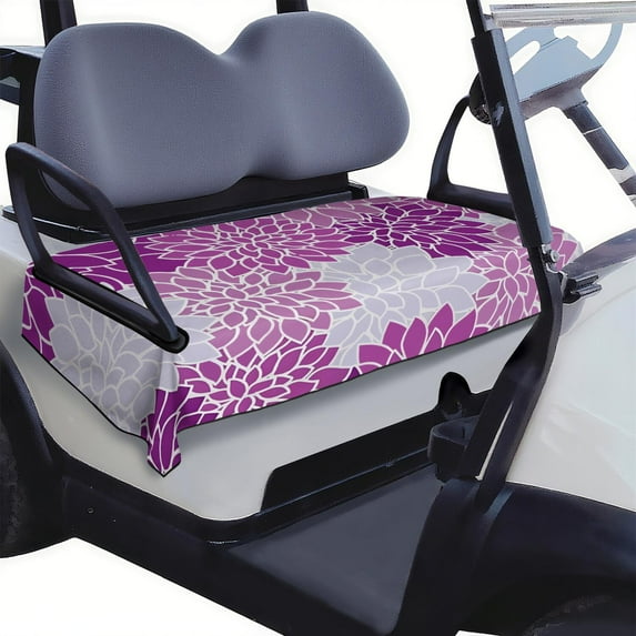 Universal Fit 51" x 31" Golf Cart Front Seat Cover, Soft Microfiber Towel for EZGO RXV, Club Car DS & Precedent, Yamaha