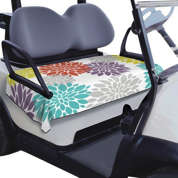 Universal Fit 51" x 31" Golf Cart Seat Towel, Microfiber Cover for EZGO, Club Car, Yamaha Front Seats, Soft Feel