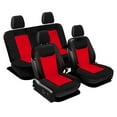 thumbnail image 1 of Universal Fit Car Seat Cover – Full Set of Automotive Car Seat Covers, Ultra-Modern Quilted Leatherette Seat Covers, Water-resistant Seat Protector for Cars, Trucks, SUVs and Vans, 1 of 10