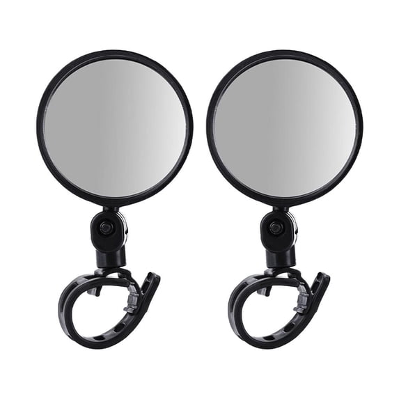 Universal Fit Electric Scooter Mirror Adjustable Clip On Design For Safe Riding