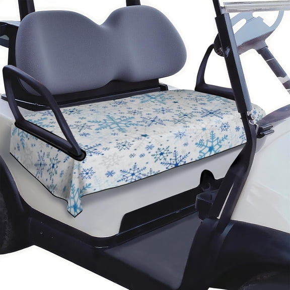 Universal Fit Golf Cart Seat Cover 51" x 31", Soft Microfiber Material for EZGO, Yamaha Drive Models, Club Car Precedent, and Icon Carts
