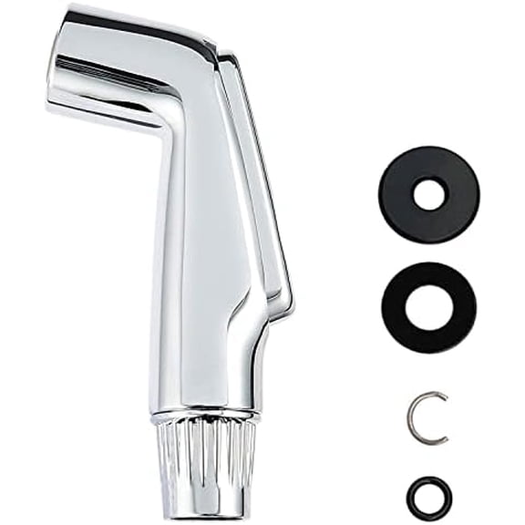 Universal Fit Sink Spray Attachment, Kitchen Side Sprayer Head, Pull Out Spray Head, Faucet Sprayer Replacement, Chrome
