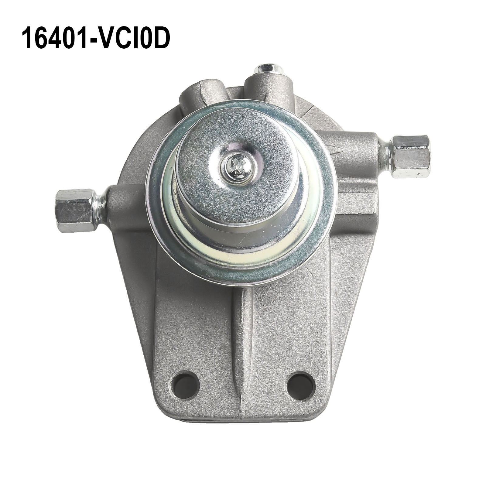 EVGATSAUTO Brandstoffilter Primerpomp – 16401-VC10D Vervanging, Geschikt Voor GU Y61 ZD30 TD42, Van Aluminiumlegering