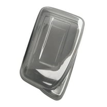 Universal Fitment Key Fob Case Cover Compatible With For Lexus Nx Rx Lx Is Es Gs Accessories Transparent Black