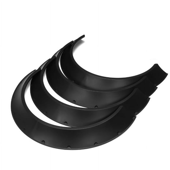 Universal Flexible 4Pcs Car Fender Flares Extra Wide Body Wheel Arches 800mm