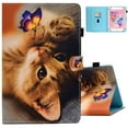 thumbnail image 1 of Universal Flip Case for iPad Mini 7.9" /iPad Mini 8.3" /Onn. 8" Tablet /Samsung Galaxy Tab A E 8.0" /Tab A 8.4" /Lenovo Tab M8 8" Tablet/ Gateway 8" Tablet/ VANKYO MatrixPad S8 8 Inch (Cute Cat), 1 of 5