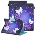 thumbnail image 1 of Universal Flip Cute Case for 7.9 /8.0/ 8.3 /8.4 Inch Tablet, for iPad Mini 7.9" /iPad Mini (6th Generation) 8.3" /Onn. 8" Tablet Pro /Samsung Galaxy Tab A 8.0" /Lenovo Tab M8 8" Tablet (K Butterfly), 1 of 4