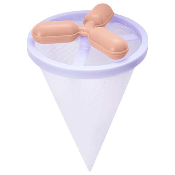 Universal Floating Washing Machine Lint Filter, Propeller Shaped Reusable Laundry Hair Catcher, Fine Mesh Self-Floating Washer Debris Collector, Laundry Residue Capture Net, Lint Removal Filter Bag