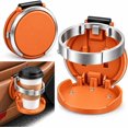 Universal Foldable Car Cup Holder With Hook, Foldable Cup Holder For ...