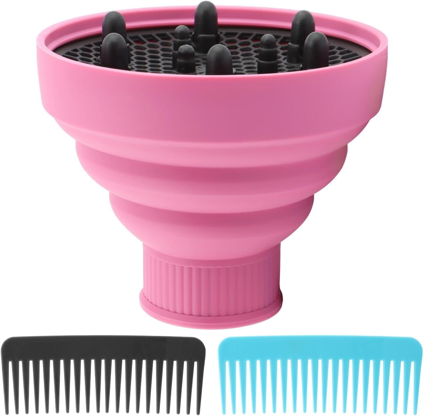 Universal Foldable Hair Dryer Diffuser, Travel Hair Dryer Diffuser ...