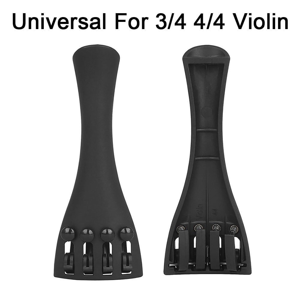 Universal For 3/4 4/4 Violin Adjuster Tail Tailgut Tuning Fiddle Tailpiece Parts