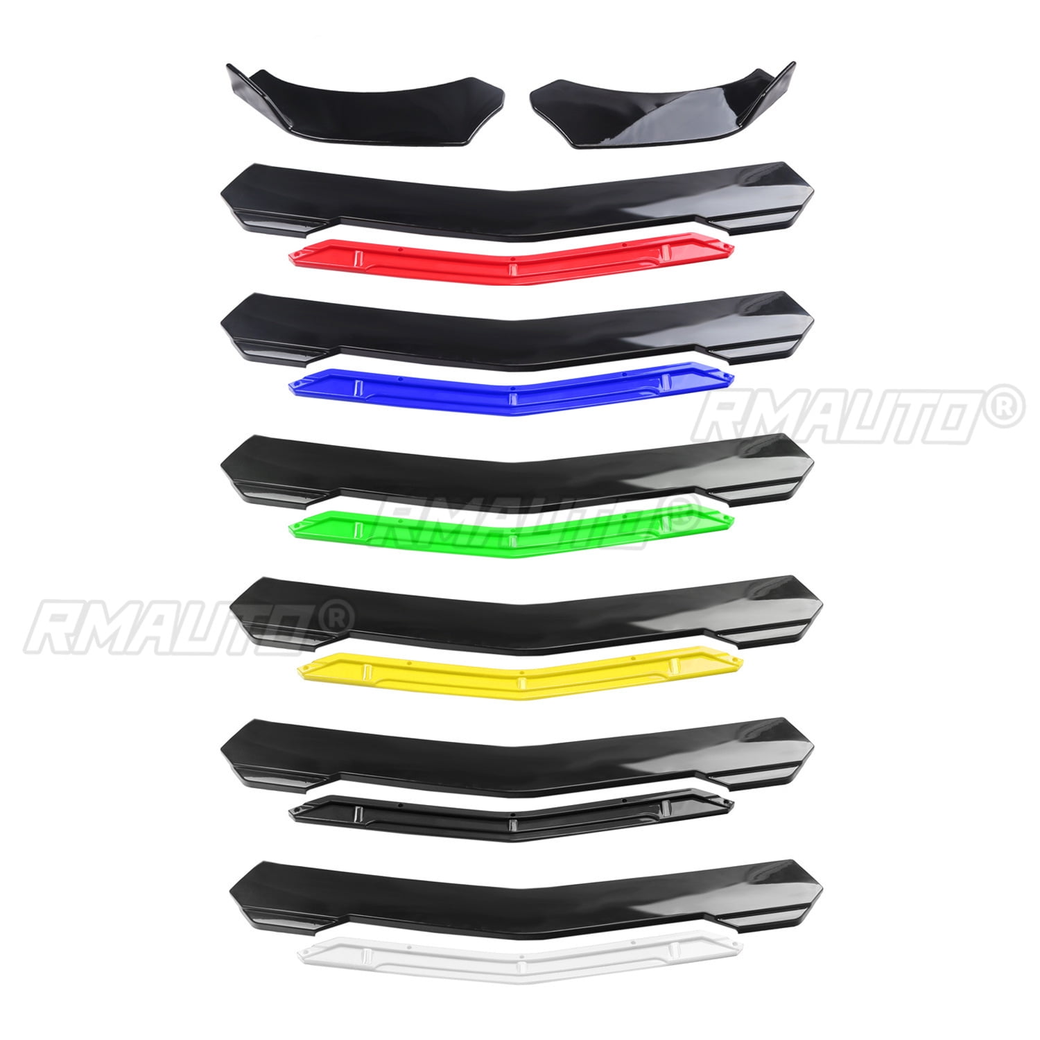 Universal For All Models Front Bumper Lip Bumper Guard Bumper Cover Car