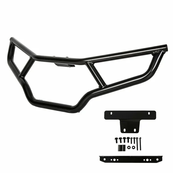Universal Front & Rear ATV Brush Guard Bumper Set, Compatible with Polaris Sportsman 570 EPS Models (2016-2020)