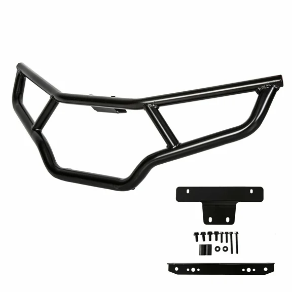 Universal Front & Rear ATV Brush Guard Bumper Set, Compatible with Polaris Sportsman 570 EPS Models (2016-2020)