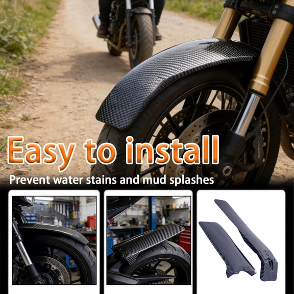 Universal Front & Rear Mud Guard Kit, Replacement Off-Road Fenders for Electric Dirt Bikes (Grey)