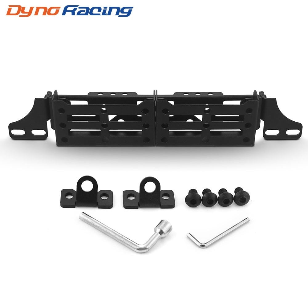 Universal Front Seat Brackets Multifunction Tactical Organizer Storage Tray