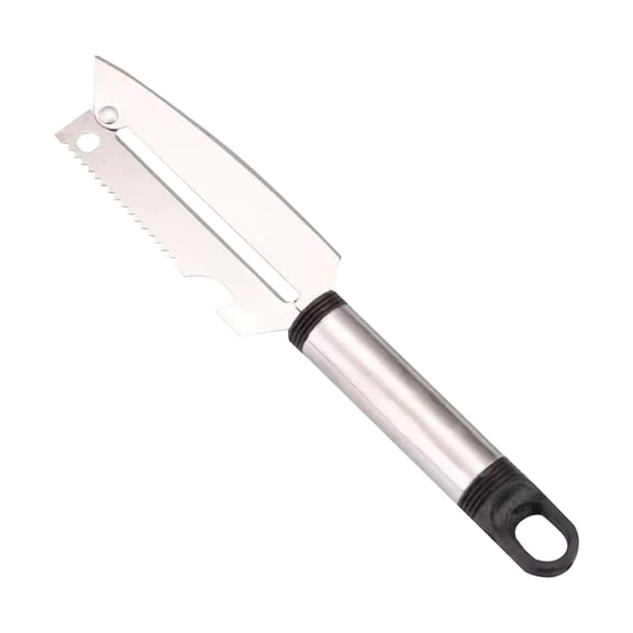 Universal Fruit Peeler, All Metal Stainless Steel, Sharp Curved Blade For Peeling All Kinds Of Fruits And Vegetables