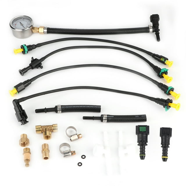 Universal Fuel Pressure Gauge Meter Fuel Supply System Tester Gauge