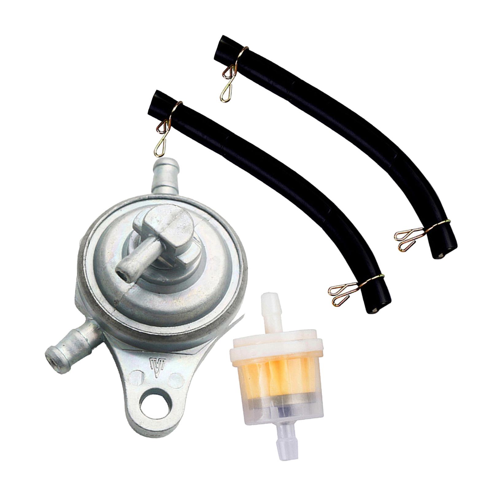 Filter Tube Vacuum Fuel Gas Pump Petcock Valve For 150cc 250cc ATV Quad Scooter Moped Go Kart Buggy-in Pumps In Line Fuel Filters - Foto 12