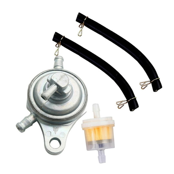Universal Fuel Pump Vacuum Petcock, Replacement ,3-Hole Shut Off Switch Carb Fits for 50cc 125cc 150cc Gy6 Engine Moped Scooter ATV