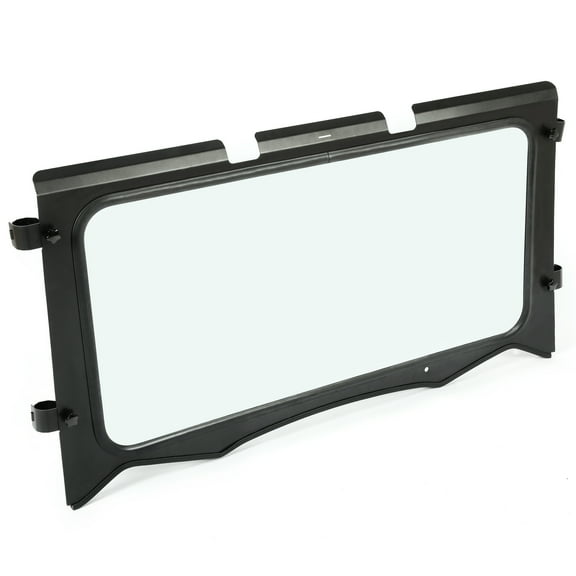 Universal Full Clear Glass Windshield with Steel Frame Compatible for 2016-2022 Kawasaki Teryx 800 & Teryx4 Models, UTV Windshield