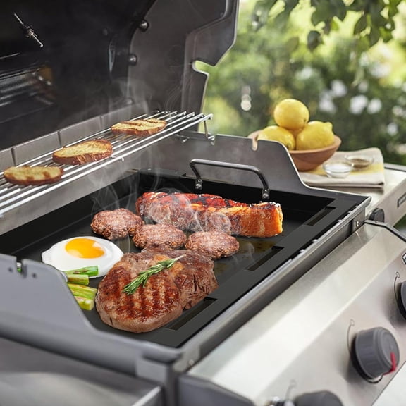 Universal Full Size Griddle Insert for Most 3-Burner Gas Grill - Compatible with , , , , , , , and More
