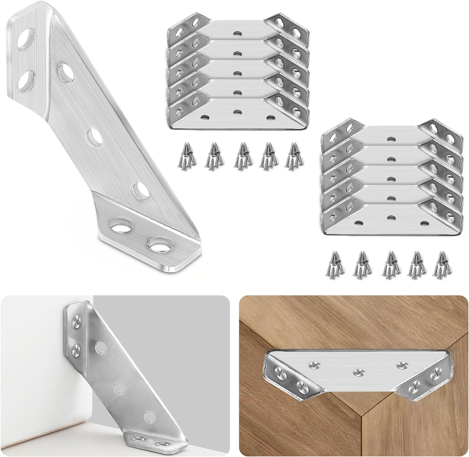 Universal Furniture Corner Connector, Angle Fasten Connector Furniture