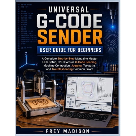 Universal G-Code Sender User Guide for Beginners: A Complete Step-by-Step Manual to Master UGS Setup, CNC Control, G-Cod, (Paperback)