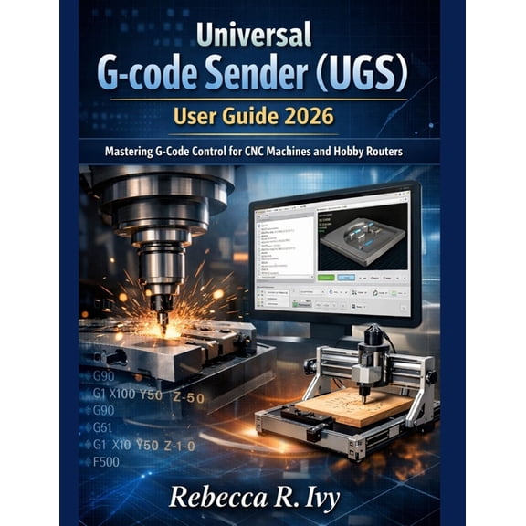 Universal G-code Sender (UGS) user guide 2026: Mastering G-Code Control for CNC Machines and Hobby Routers, (Paperback)