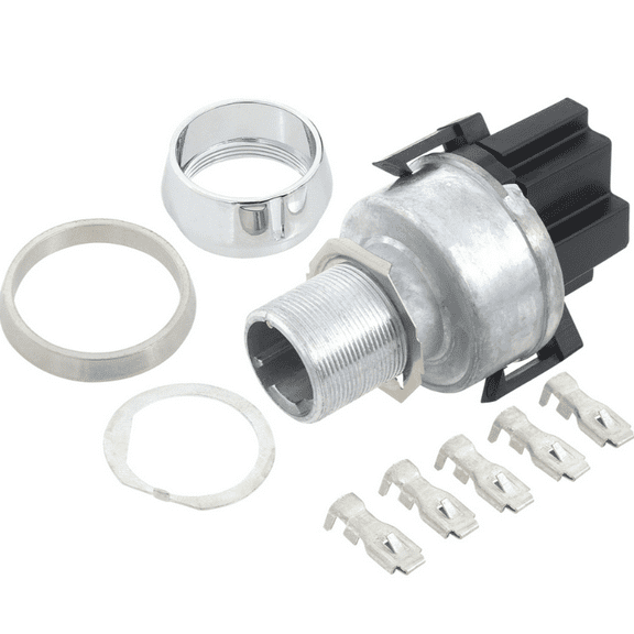 Universal GM Style Ignition Switch and Bezel Set For 1955-1964 Bel Air & Impala