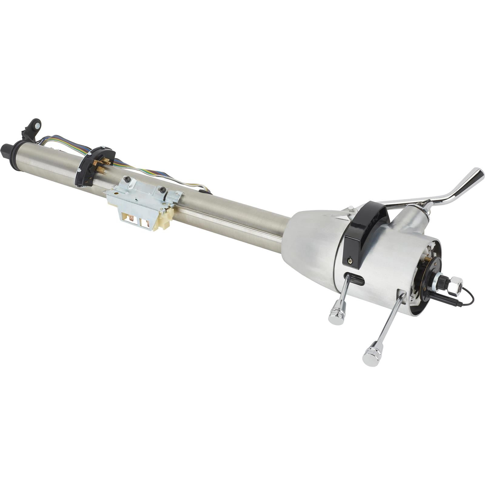 Universal GM Tilt Steering Column with Shifter, 28" Raw Finish 2inch