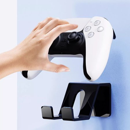 Universal Game Controller Stand Wall Mount Holder, Acrylic Hanger for Gaming Headset, Suit for PC Xbox Switch PS5 Controller Headphone Accessories (1 Pcs)