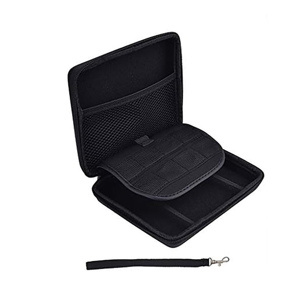 Universal Gaming Console Carrying Case, Hard EVA Exterior, Soft Interior, Mesh Pockets, Detachable Shoulder Strap, Travel Protective
