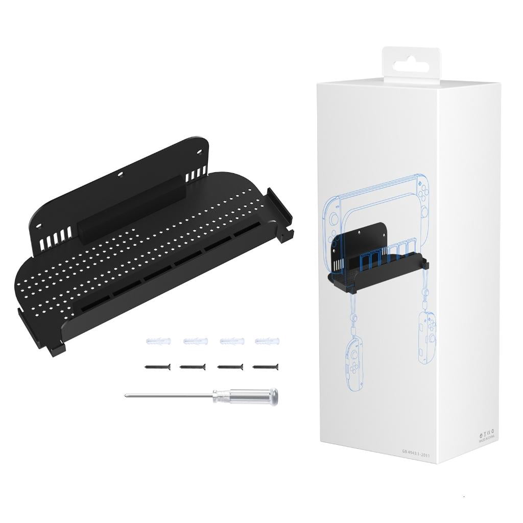 Universal Gaming Console Wall Mount Holder Support With Ventilation ...