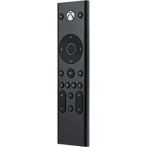 Universal Gaming Media Remote Control Compatible with Xbox Series X|S, Xbox One, Microsoft Xbox, Motion Activated Backlight, Compact Navigation Toggle, Battery Optimized