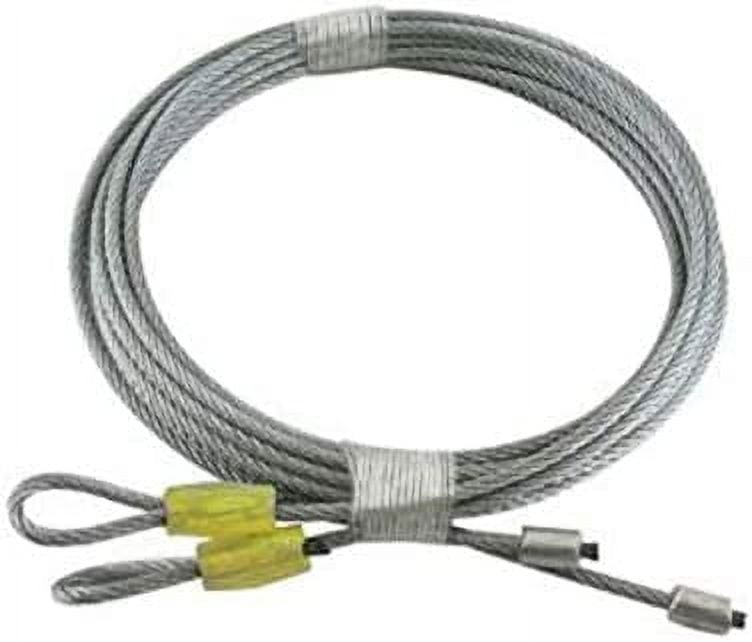 Universal Garage Door Cables for Torsion Spring 10' Long Door(138