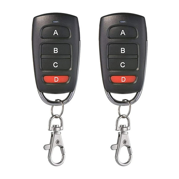 Universal Garage Door Clone Remote Clearance, Furenl Clone Mhz Garage Control Door 433 Key Fob Remote Universal Electrical Tools, As Shown