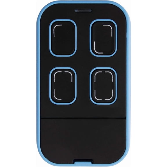 Universal Garage Door Opener Remote Cloner Universal Gate Opener Remote Cloning Homelink Programmable Learning Key Fob 4-Buttons Multi Frequency 280MHZ-868MHZ (1, Blue)