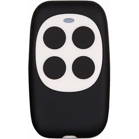 Universal Garage Door Opener Remote Gate Control Homelink Cloning Programmable Learning 4-Buttons Multi Frequency 280MHZ-868MHZ (1 PC, White 5)