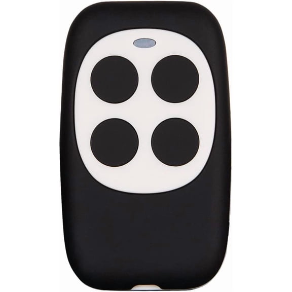 Universal Garage Door Opener Remote Gate Control Homelink Cloning Programmable Learning 4-Buttons Multi Frequency 280MHZ-868MHZ (1 PC, White 5)