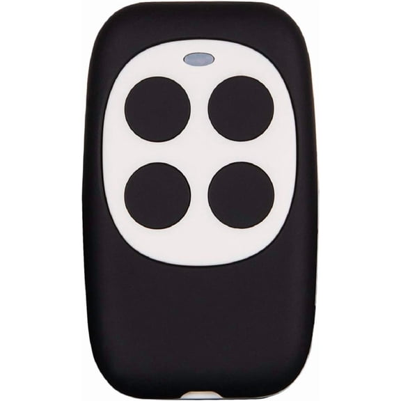 Universal Garage Door Opener Remote Universal Gate Remote Control Homelink Key Fob Cloning Programmable Learning 4-Buttons Multi Frequency 280MHZ-868MHZ (1 PC, White 3)