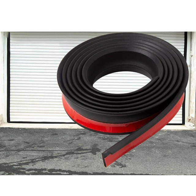Universal Garage Door Seal, Garage Door Rubber Seal Strip Replacement, Draft Stopper Seal for